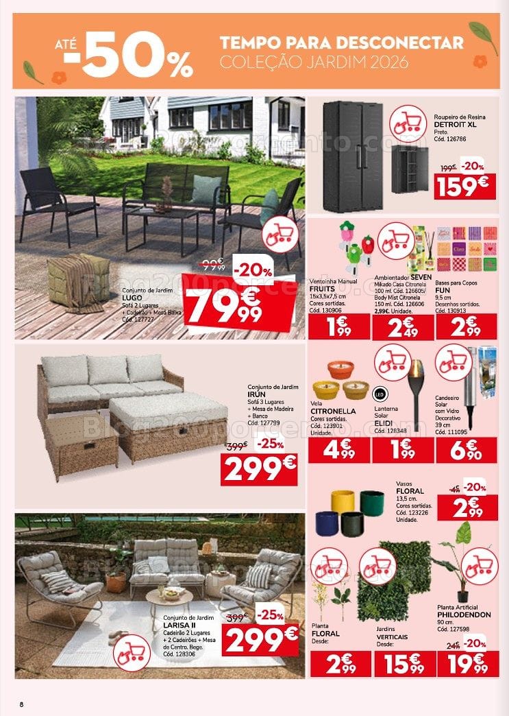 Antevisão Folheto CONFORAMA Jardim Promoções de 26 março a 29 abril